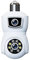 CENMEN Wireless WiFi Camera Light Bulb Security Camera 1080P Light Socket Bulb Security Camera Floodlight Night Vision Motion Detection Two-Way Audio 2.4Ghz