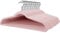 Stormix 52er-Pack Kleiderbügel aus Samt, 17,3 x 8,9 Zoll Kleiderbügel, rutschfeste Kleiderbügel mit Schulterkerben für Erwachsene Rosa