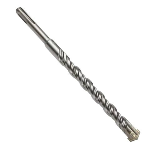 1pcs SDS Plus Drill Bit, Dia 8-32mm Carbide Tipped Masonry Drill Bit 350mm Length Cross Masonry Hammer Impact Drill Bit For Concrete, Brick,Cement Walls,Stone(10x350mm)