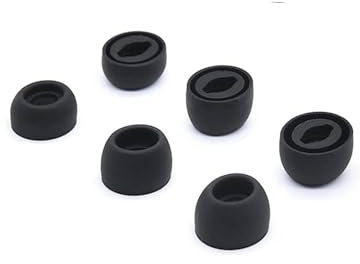 umvowuxa Cuscinetti auricolari di ricambio in silicone compatibili con Samsung Galaxy Buds Pro, S/M/L, accessori di ricambio durevoli e confortevoli, resistenti all'acqua e al sudore, con rete