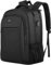MATEIN Black Backpack, Laptop Backpack 15.6 Inch Mens Rucksack Work School Bag with USB Charging Port Waterproof Daypack for Business Travel College Computer Mens Women, Back Pack Gifts for Him