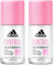 Adidas - Control Anti-Perspirant Roll On, desodorante en formato roll on 50 ml (Paquete de 2)