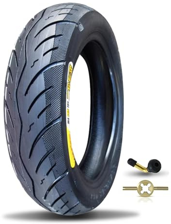 90/90-12 Tubeless Reifen 66J, Vorderrad-/Moped-Felge, 12-Zoll-Felge, 175 kPa, MAX. BELASTUNG: 170 kg, verschleißfest 90/90-12 Reifen für den täglichen Einsatz auf verschiedenen Straßen