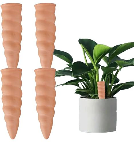 ycezw Spitzen für die Bewässerung von Pflanzen, Amphore aus Ton zur Bewässerung, Zubehör zur automatischen Bewässerung für Garten oder Innenbereich, ideal für Topfpflanzen und Urlaub