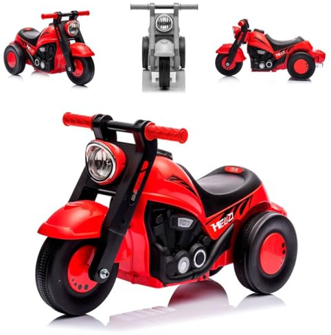 Chipolino Rutscher Bubble Rider Musik Seifenblasen Motorraddesign ab 3 Jahren rot