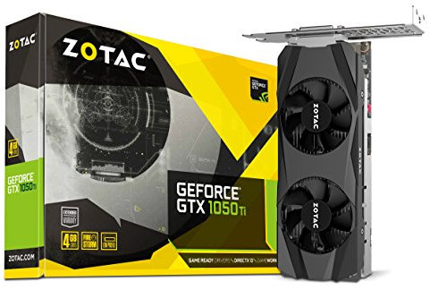 Zotac NVIDIA GeForce GTX 1050Ti 4 GB LP Graphics Card - Black