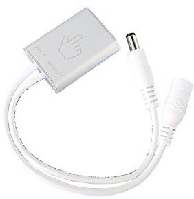 LED Touch-Dimmer und Schalter für LED Streifen und LED-Beleuchtung 12-24VDC 4A im Aluminiumgehäuse