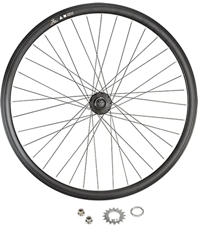 Rad Starrlauf Fahrrad 700 Ar Mutter Achse Voll Felge Schwarz mach1 550. Nabe