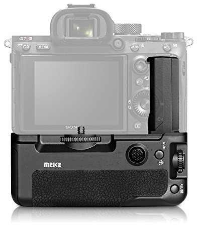 Meike MK-A9 Professional Vertical Battery Grip Compatible with Sony A9 A7RIII A7III Camera