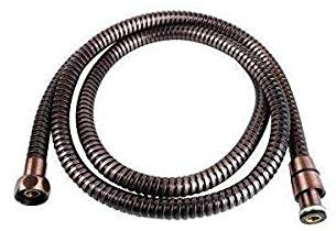 Flexible de douche vieux cuivre en laiton double agrafage de 1.5 m