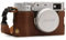MegaGear MG1895 Étui en Cuir véritable pour Appareil Photo Fujifilm X100V Marron