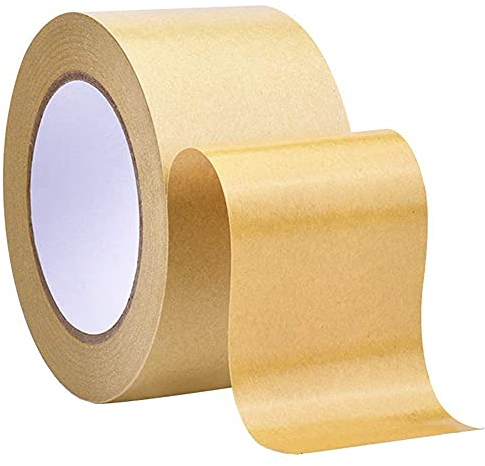75mm x 50meter Picture Frame Self Adhesive Backing Tape Craft Chestnut Brown 3inch Wide