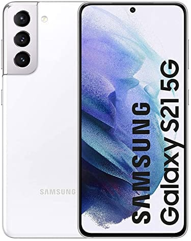 SAMSUNG Smartphone Galaxy S21 5G de 256 GB con Sistema Operativo Android Color Blanco