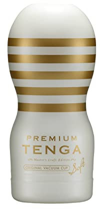 Tenga Premium Original Accessoires für Cup-Masturbatoren White/Gold One size