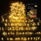 ELKTRY 760 LED Cluster Lichterkette warmweiß, Büschellichterkette außen mit stecker Innen Strom 8 Modi, 7.6m wasserdichte Weihnachtsbeleuchtung mit Memoryfunktion für Weihnachten Party Garten Balkon