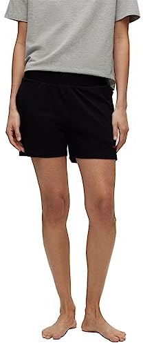 HUGO Women's Shuffle Lounge wear Shorts, Black1, L