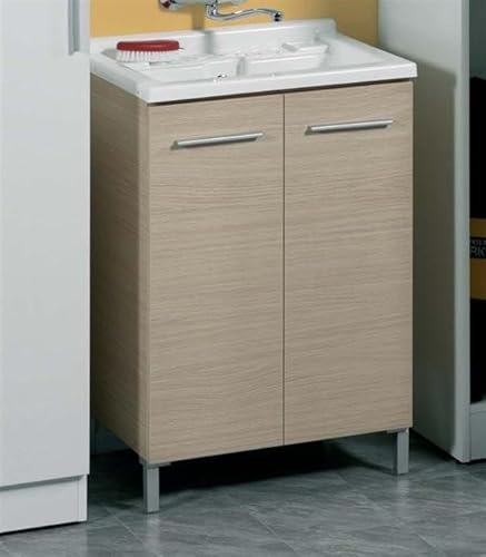Generico Mobile lavatoio, pilozzo,varie misure (80x50, rovere moro)