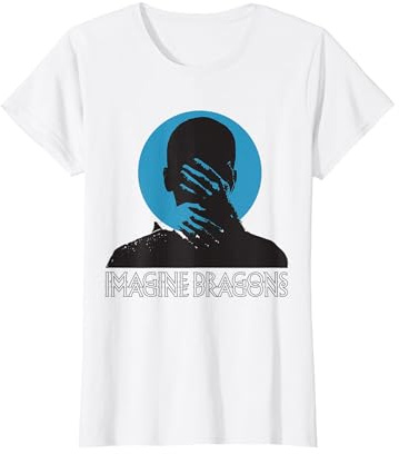 Offizielle Imagine Dragons Follow You T-Shirt, Damen, Weiß, S
