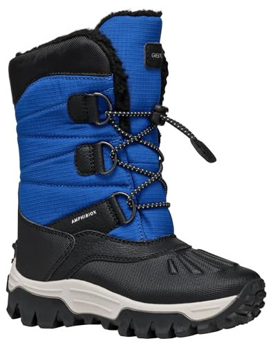 Geox J Himalaya Boy B ABX Snow Boot, ROYAL/Black, 31 EU