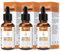 P-Beauty Vitamin C Serum Gesicht -30ml | Vitamin C und E, Hyaluronsäure & Salicylsäure | Gesichtsserum Anti-Falten | Gesichtspflege, Hautpflege für strahlende & Haut | Bio & Vegan | 3x30ml