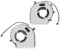 Dpofirs Ventilador de Refrigeración CPU+GPU for GE62 GE72 PE60 PE70 GL62 GL72 GP62 GP72 MS 16J1 MS 16J5 MS 1791 MS 1795 Series, Ventilador de CPU de 3 Pines, Reemplazo de Ventilador