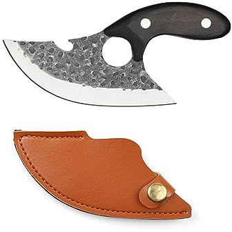 FBITE Coltello for disossare il pesce Strumento professionale Coltello da cucina for frutti di mare Montone Acquatico Macellazione Pesca Coltello da macellaio Mannaia for carne