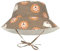 LÄSSIG Splash & Fun Baby und Kleinkind Sonnenhut Fischerhut mit UV-Schutz Wild Cats Choco 19-36 Monate