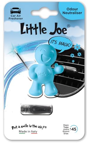 Little Joe OK im Mini-Blister +/- 45 Tage frischer Duft im Auto, LKW, Camper, Van, Haushalt, Küche, Büro oder Schrank bzw. Schublade … (Geruchsneutralisator)