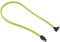 Ricardonty 50 cm SATA 3.0 III SATA3 - Cable de datos (7 pines, SSD de ángulo recto, 6 GB, cable de datos para disco duro con funda de nailon, color verde