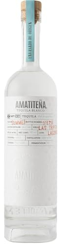 Amatiteña Tequila Blanco | 100% Agave Tequila | Traditionelle Herstellung | Aromen von Karamell, gekochter Agave, intensivem Rauch und Mineralien | 1 x 700ml | 42% vol