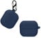 kwmobile Case Compatible with Samsung Galaxy Buds 3 / Galaxy Buds 3 Pro Case - Silicone Cover Holder for Earbuds - Dark Blue