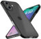 NALIA Extreme Thin Cover compatible with iPhone 16 Case, 0,3mm Ultra-Slim Hard-Case Semi-Transparent Matt-Clear Anti-Fingerprint, Ultra-Thin Fit Extra Light-Weight Coverage Translucent, Color:Black