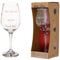 LND Novelty Wine Glass with Good Day, Bad Day, Don't Even Ask Measures, Large Wine Glass Gifts for Her, Gift for Him with Long Stem, Gifts for Mum 420ml Capacity