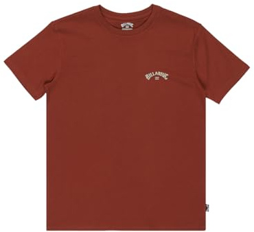 Billabong - Arch Wave Ss Screen Tee for Boys - Fired Brick - 10 Years