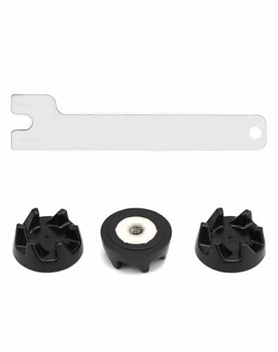 3 Pack Blender Coupler for KitchenAid 9704230, Replacement Blender Rubber Coupler Gear Clutch with Spanner, Compatible with KitchenAid KSB52, KSB5, 5KSB52 and 5KSB5