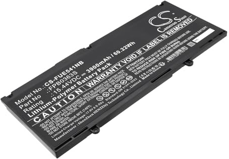 TCTK Akku 3900mAh Kompatibel mit [Fujitsu] LifeBook E4412, LifeBook E5412, E5412/MTC, E5412A, LIFEBOOK E5413, U6312/KX, LIFEBOOK U7312, U7312/J, U7312/K, U7313, U7313/N, U7412 Ersetzt CP813249-01, CP