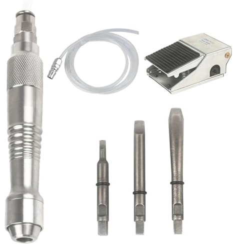 Pneumatic Shovel Air Chisel Commercial Carving Vibrating Shovels Micro Flux Chipper(Set 2)