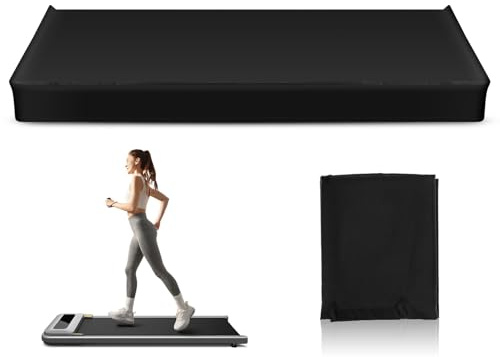 Laufband Schutzabdeckung 140x71x15cm aus 210D Oxford Schwarz | Staubschutz mit Zugband, Wetterfeste Hülle, Inklusive Aufbewahrungstasche, für Hausgym und Draußen