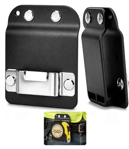 Tape Holder for Tool Belt, Tape Measure Holder, Drill Holster, Professional Tool Organisation, Construction Site Efficiency, Ladder Work Safety, Workshop Storage Solution
