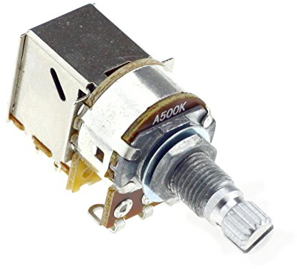 A500k Push Pull Pot/Switch Potentionmeter Electric Guitar Volume/Tone For Coil Tap