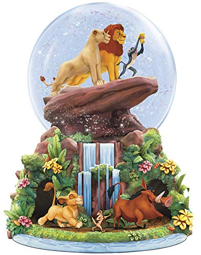 Disney The Lion King Rotating Bradford Exchange Musical Glitter Globe