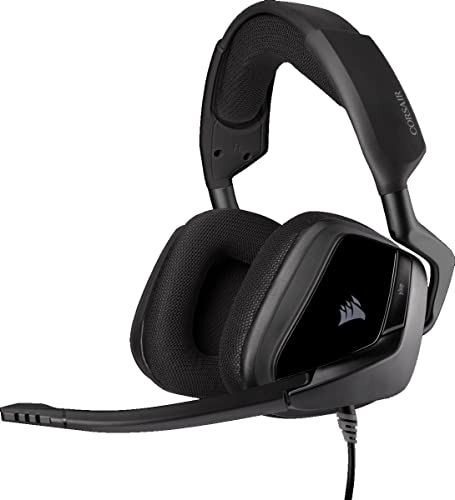 CORSAIR VOID ELITE STEREO Cuffie da Gioco Cablate Multipiattaforma - Microfono Omnidirezionale - Padiglioni Auricolari Microfibra - PC, Mac, PS5, PS4, Xbox, Nintendo Switch, Mobile - Carbonio