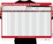 Evelay A1 Wandplaner für LKW, PSV, TÜV, Fahrzeugwartung, Größenplanungen, gerollt oder gefaltet (84,1 x 59,4 cm), undatiert (A1 LKW gefaltet)