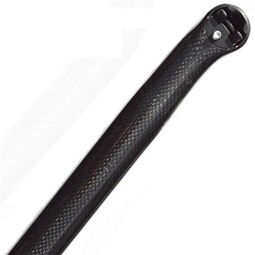 LIANYG Fahrrad SattelstüTze 3K volle Carbon-Faser Folding Fahrrad-Sattelstütze 31,8 33,9 34,9 mm 580 mm Carbon-MTB Fahrrad-Sattelstütze Offset 5/25 Grad Radfahren Teile SattelstüTze Gefedert