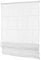 Ventanara® Fenster Raffrollo tageslicht Raffgardine Faltvorhang Montage ohne Bohren inklusive Klemmträger (90 x 130 cm, Weiss Blickdicht)