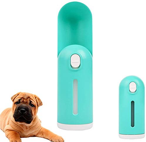 Gourde pour Chien Voyage Bouteille d Eau pour Chien Chiens Bouteille d'eau Distributeur Voyage Bouteille d'eau pour Chiens Chien Marche Accessoires Blue