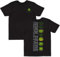 JOHN DEERE Logo-Timeline Herren T-Shirt in Schwarz, Größe XXL – Markenqualität für Stil und Komfort