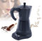 SanBouSi Caffettiera elettrica per caffè da campeggio e moka per 6 tazze (300 ml)