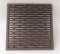 LB Metalmeccanica Griglia in ghisa camino misura 30x30 cm - Fondello, Grata, Griglia Areazione, Caduta, Cenere Carbone, e Pellet LB-GC300300