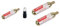 ZEFAL EZ Control - Gonfleur CO2 pour vélo avec régulateur, Argent, Universel & Zéfal Cartouche Filetée CO2 16 g (Lot de 2)